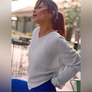 Offline by Aerie Wow! Waffle Notch Neck Long-Sleeve T-Shirt